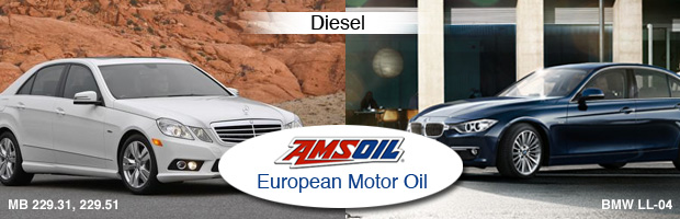 AMSOIL for BMW & Benz Diesel