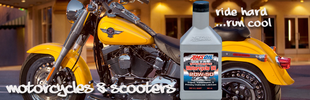 AMSOIL for Motorcycles & Scooters