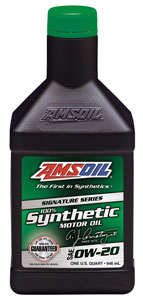  SAE 0W-20 Signature Series 100% Synthetic Motor Oil (ASM)