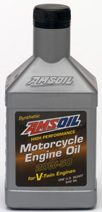 AMSOIL 20W50 Motorcycle Oil