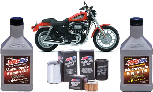 AMSOIL Synthetic 20W-50 Motorcycle Oil out performs Screamin Eagle