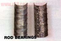 Rod bearings minimal wear after using Amsoil synthetic Diesel oil for extended periods of time.