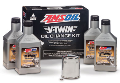 V-Twin Oil
Change Kit for Harley Davidson Motorcycle