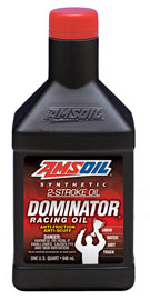  DOMINATOR Synthetic
2-Cycle Racing Oil