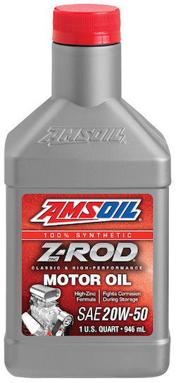  Z-ROD 20W-50 Synthetic
Motor Oil (ZRF)