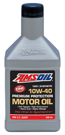 
10W-40 Synthetic Premium Protection Motor Oil (AMO)