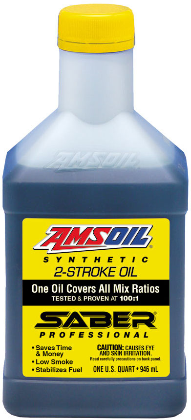 AMSOIL SABER Professional Synthetic 2-Stroke Oil